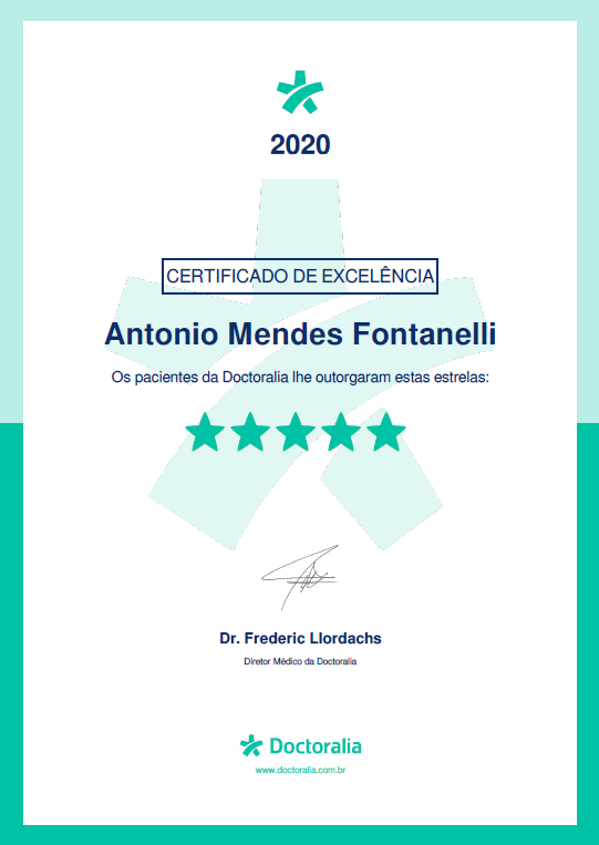 Certificado de excelência